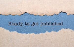 typewritten text: ready to get published
