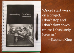writing advice from Stephen King's On Writing