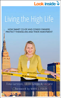 Living the High Life book cover with Look inside text and arrow on Amazon