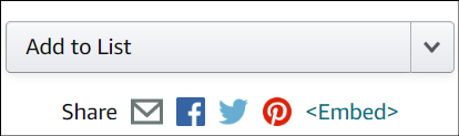 Share options: email, Facebook, Twitter, Pinterest, Embed